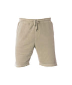 INDEPENDENT PRM50STPD-P1, Prm50stpd - Men's Pigment Dyed Fleece Short (colors P-p), Pigment Sandstone