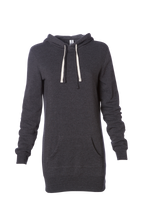 Independent Trading Co. PRM65DRS, Midweight Special Blend Hooded Pullover Dress, Carbon