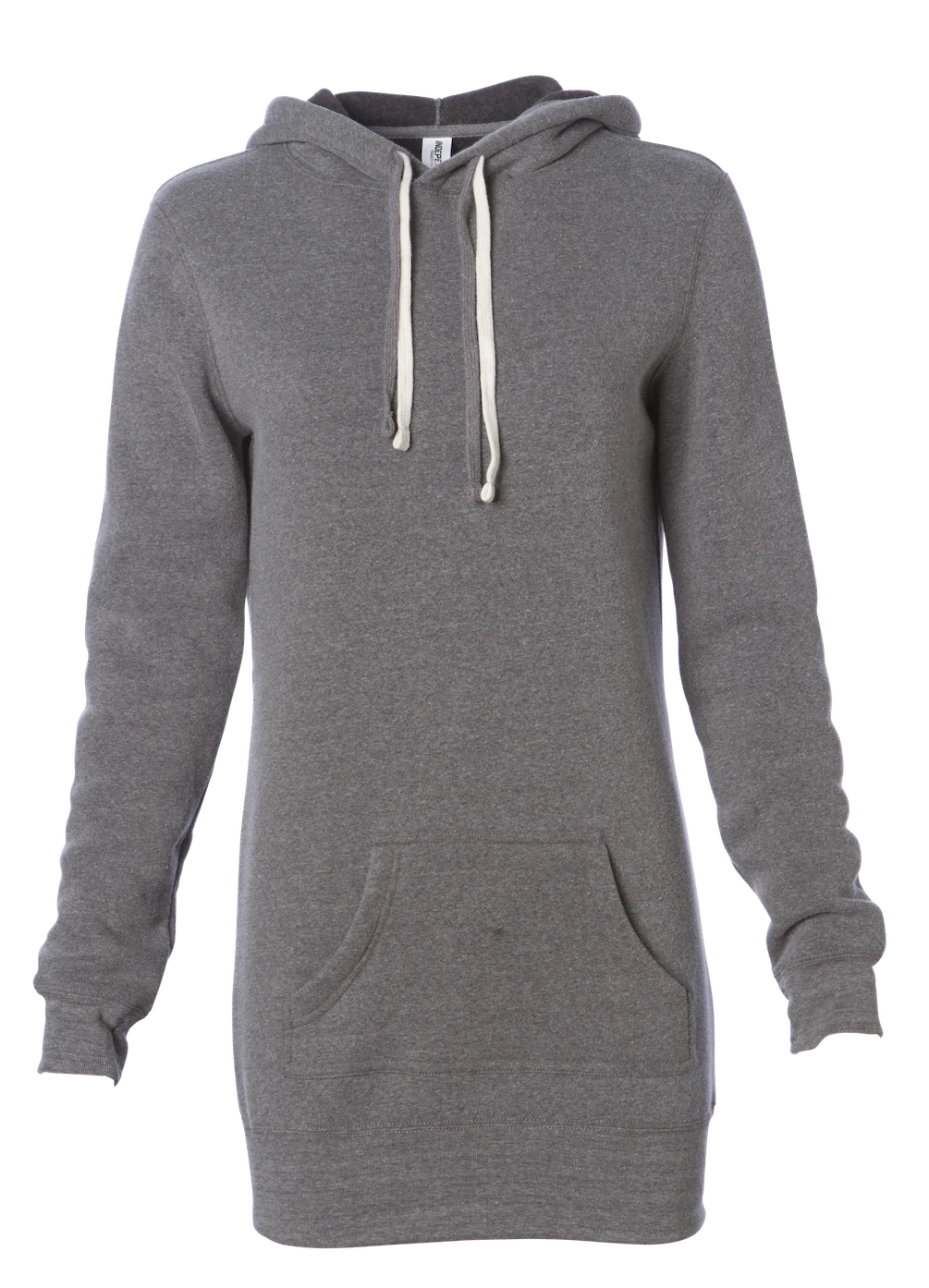 Independent Trading Co. PRM65DRS, Midweight Special Blend Hooded Pullover Dress, Nickel