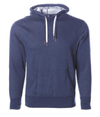 INDEPENDENT PRM90HT, Unisex Heather French Terry Hooded Pullover, Navy Heather