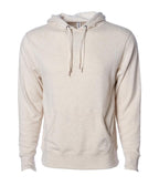 INDEPENDENT PRM90HT, Unisex Heather French Terry Hooded Pullover, Oatmeal Heather