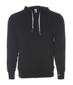 INDEPENDENT PRM90HT, Unisex Heather French Terry Hooded Pullover, Black