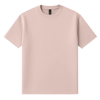 AXISM 7010-P3, 7010 - Dri Ease Oversized Tee (white), Peach Skin