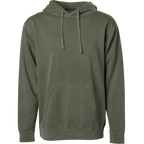 INDEPENDENT PRM4500, Unisex Midweight Pigment Dyed Hooded Pullover, Pigment Army