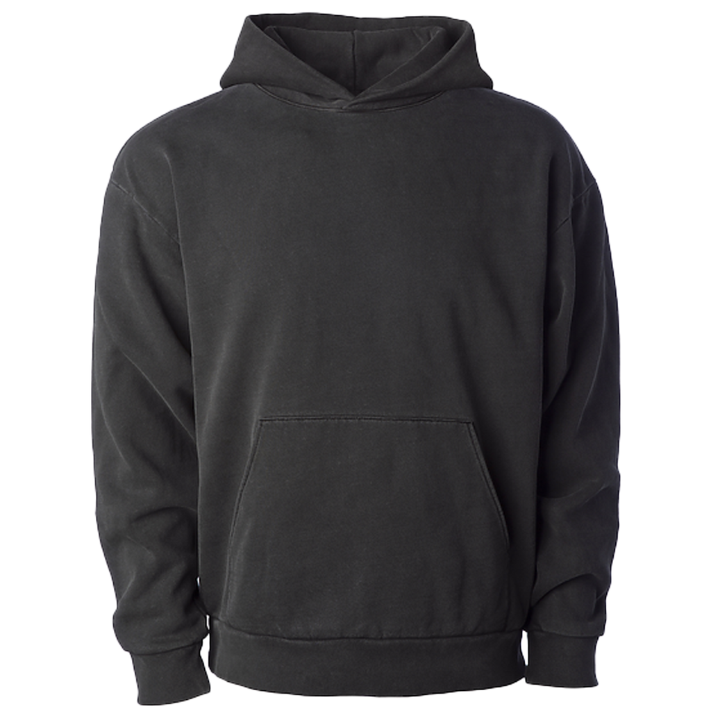 INDEPENDENT IND330BLV-P1, Ind330blv - Boulevard 330gm Heavyweight Pullover Hood (colors A-n), Pigment Black