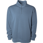 Independent Trading Co. PRM4600QZ, Midweight Pigment Dye Quarter Zip, Pigment Army