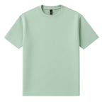 AXISM 7010-P3, 7010 - Dri Ease Oversized Tee (white), Pistachio