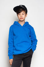 Just Like Hero HERO-2020, Unisex Blank Hoodie, Royal Blue