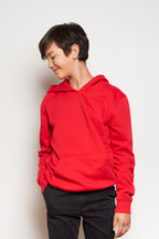 Just Like Hero HERO-2020, Unisex Blank Hoodie, Red (FINAL SALE)