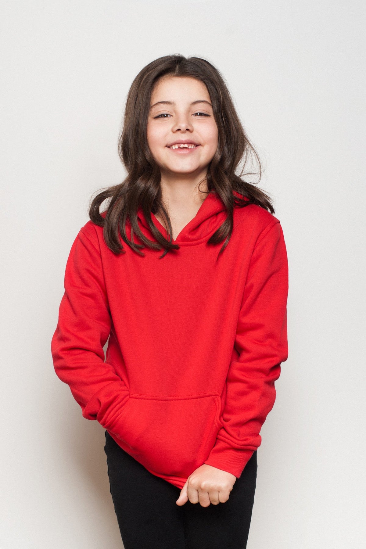 Just Like Hero HERO-2020, Unisex Blank Hoodie, Red (FINAL SALE)