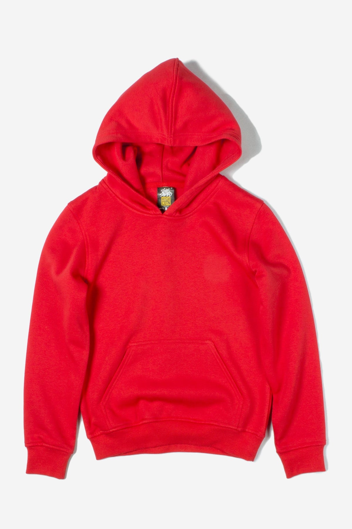 Just Like Hero HERO-2020, Unisex Blank Hoodie, Red (FINAL SALE)