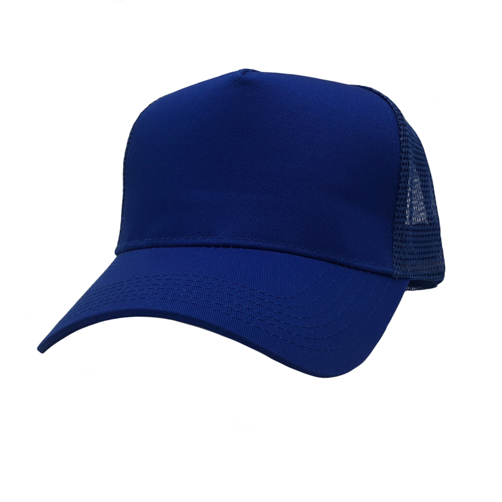 NISSI CAPS GN-1051-5PM, - Pro Style Trucker Mesh Cap, Royal