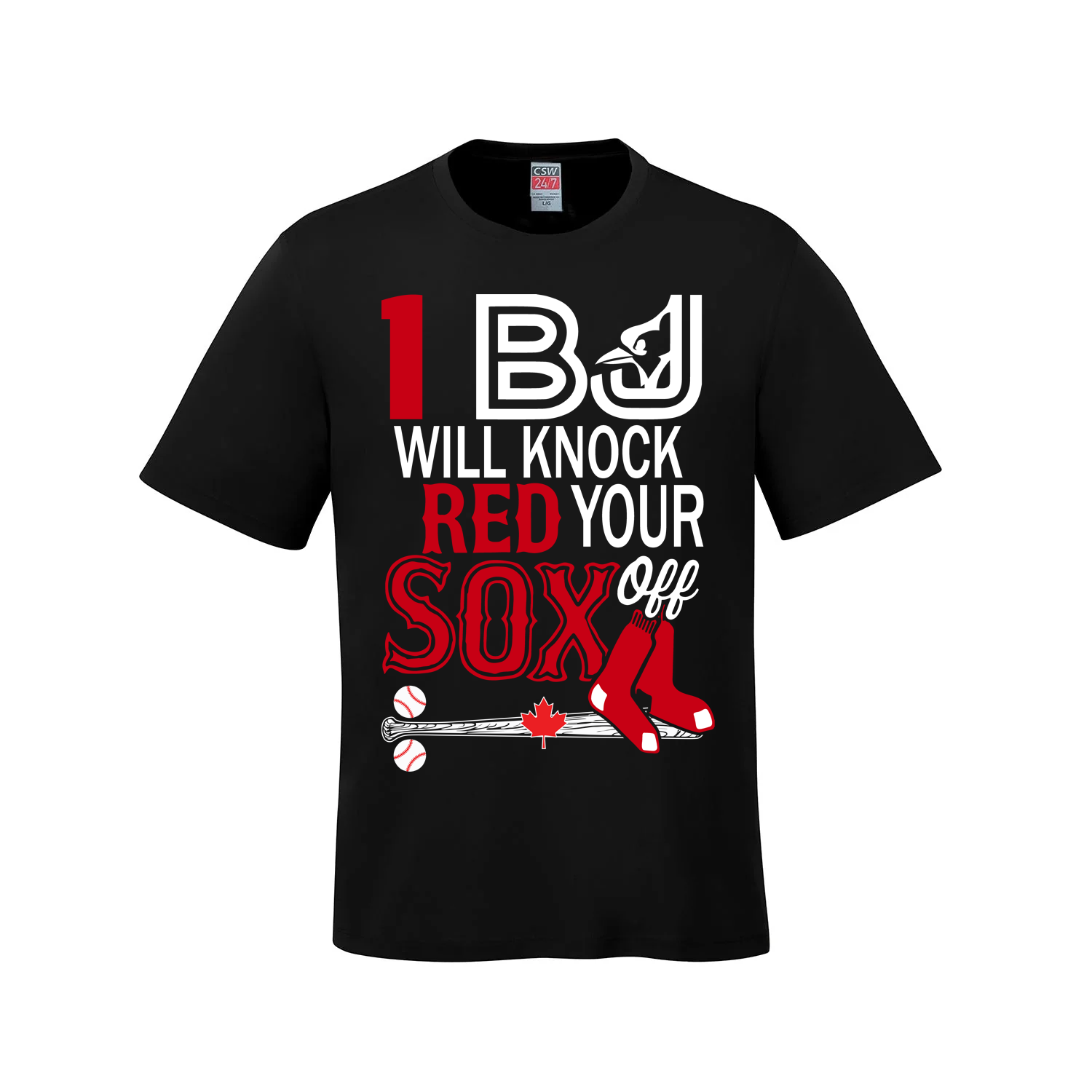 1 BJ Will Knock Your Socks Off – Classic Graphic Tee