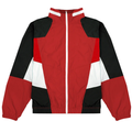 SHAKA WEAR Nylon-Track-Jacket, Nylon Track Jacket, Red