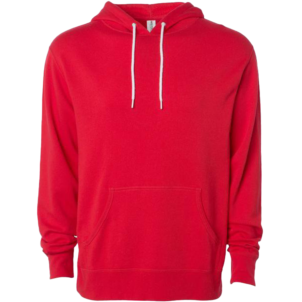 INDEPENDENT AFX90UN, Unisex Pullover Hooded Sweatshirt, Red