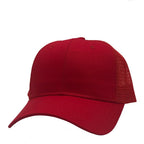 NISSI CAPS GN-1020, - Trucker Mesh, Red Red