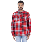 SHAKA WEAR Plaid Jacket, Closeout, Red