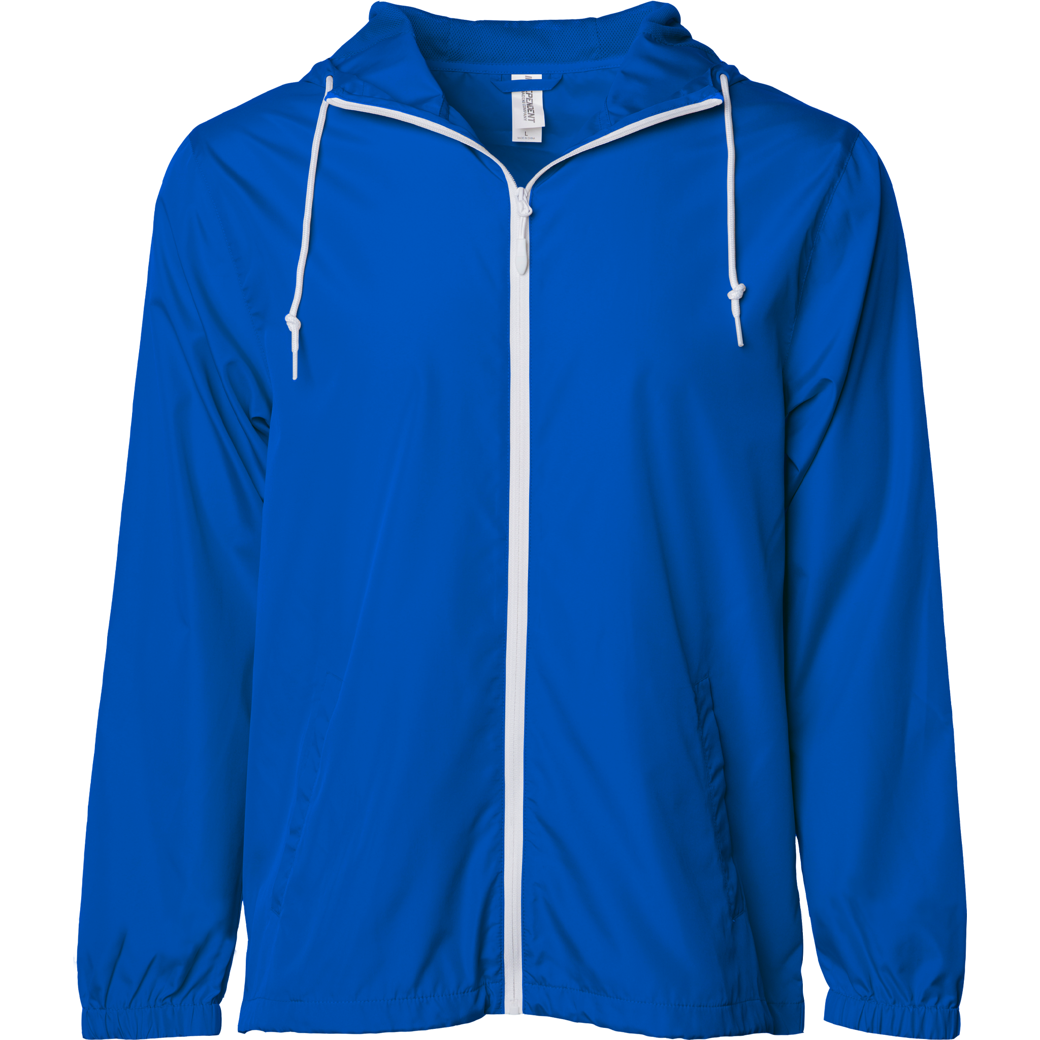 Royal w White Zip