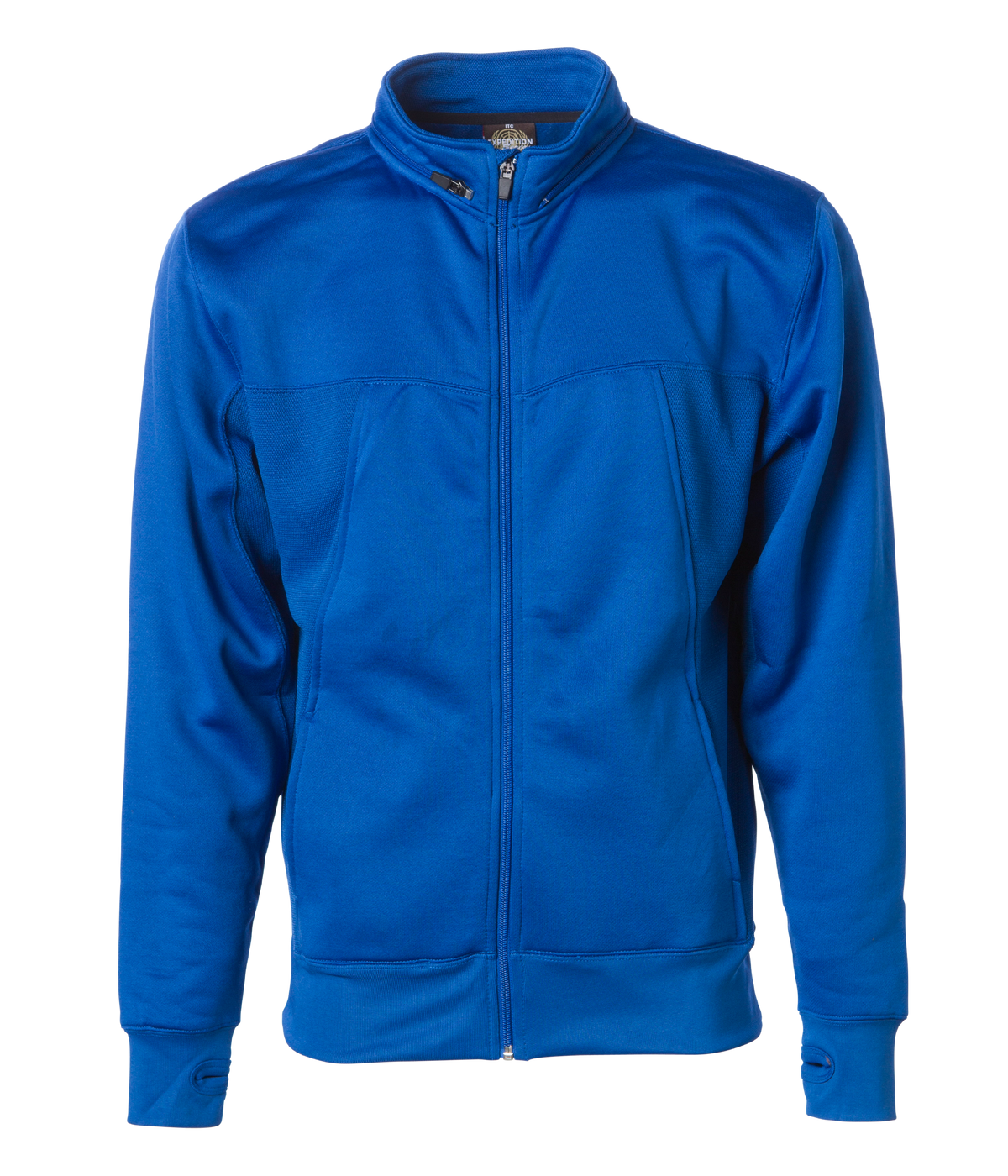 INDEPENDENT EXP80PTZ, Poly-tech Zip Hooded Sweatshirt, Royal