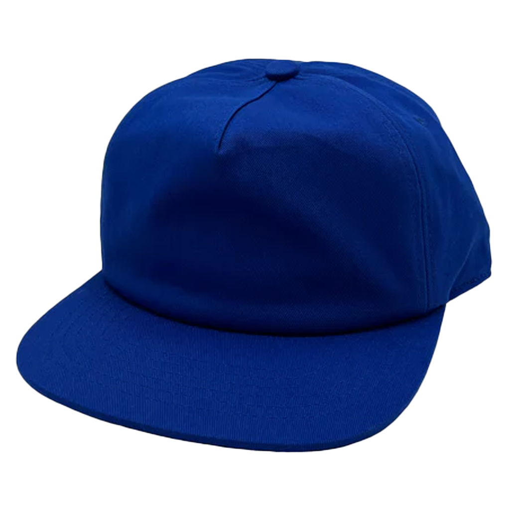 NISSI CAPS GNV-1040SB, 5 Panels Mid Profile Flat Bill, Royal