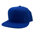 NISSI CAPS GNV-OTS001P5, - 5 Panels High Profile Flat Bill, Royal