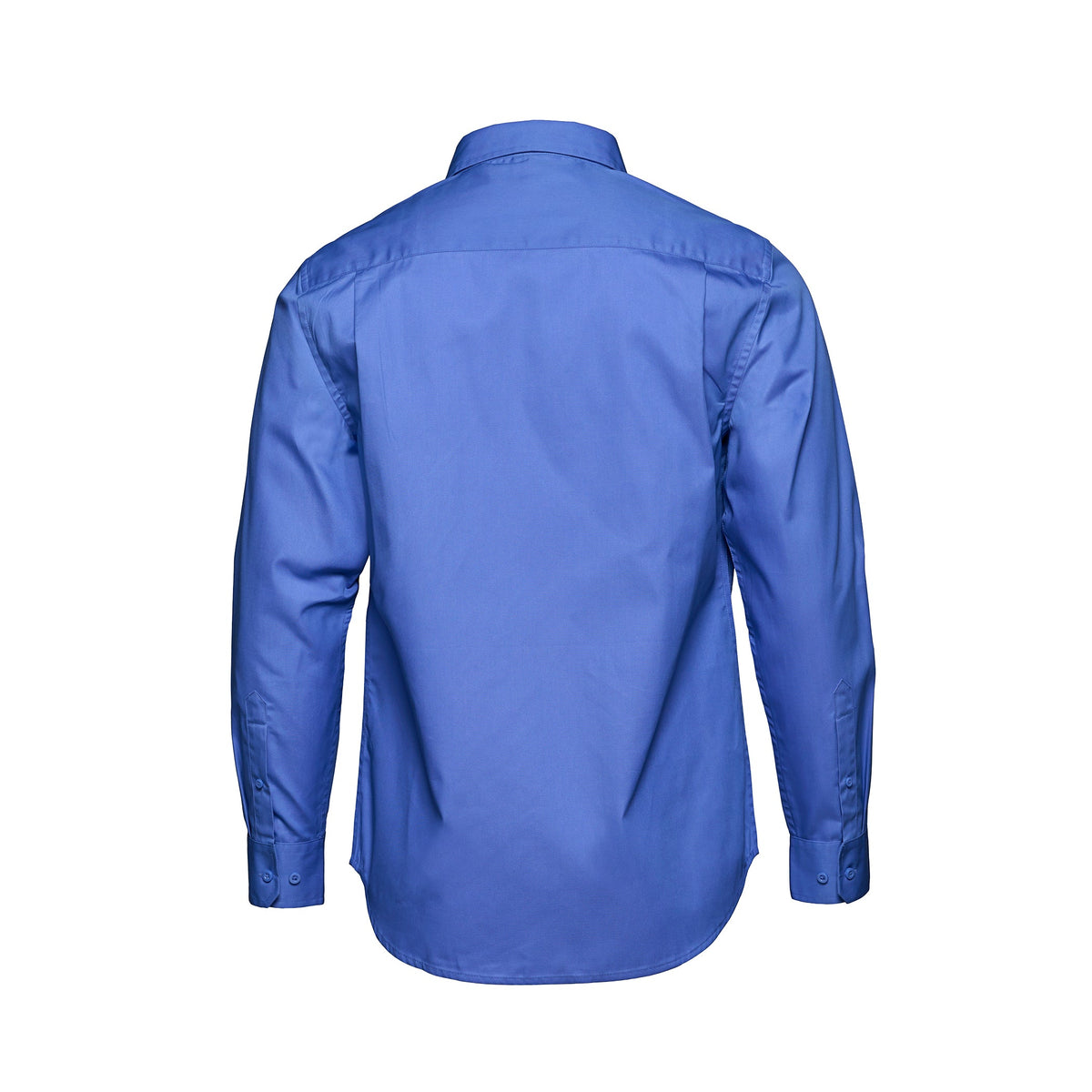 CX2 S04600, - Camden - Men's Poly-cotton Twill Long Sleeve Easy-care Shirt, Blue