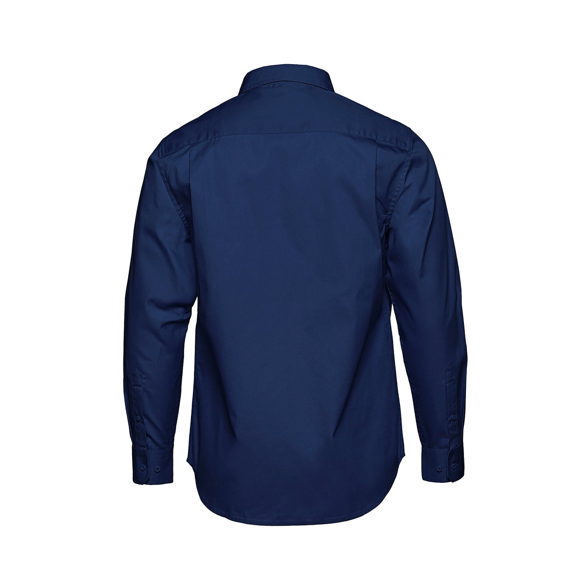CX2 S04600, - Camden - Men's Poly-cotton Twill Long Sleeve Easy-care Shirt, Navy