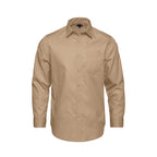 CX2 S04600, - Camden - Men's Poly-cotton Twill Long Sleeve Easy-care Shirt, Sand