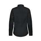 CX2 S04601, - Camden - Ladies Poly-cotton Twill Long Sleeve Easy-care Shirt, Black