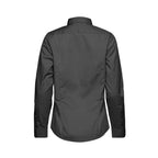 CX2 S04601, - Camden - Ladies Poly-cotton Twill Long Sleeve Easy-care Shirt, Grey