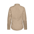 CX2 S04601, - Camden - Ladies Poly-cotton Twill Long Sleeve Easy-care Shirt, Sand
