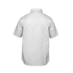 CX2 S04605, - Ashton - Poly Cotton Twill Short Sleeve Easy-care Shirt, White