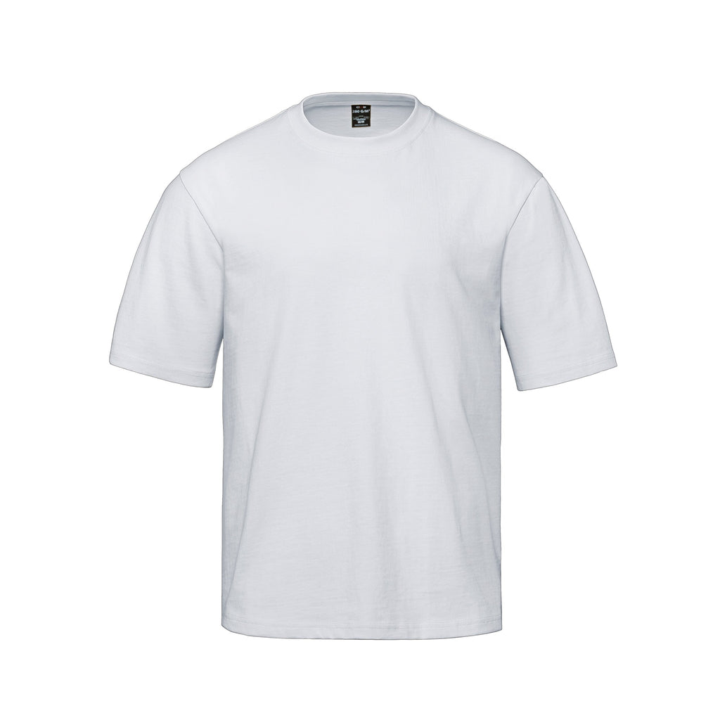 CX2 S05280, - Urban - 280gsm Heavyweight Drop Shoulder Cotton T-shirt, White