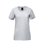 Muskoka Trail S05501, - Harmony - Ladies Organic Cotton Scoop Neck T-shirt, Athletic Grey