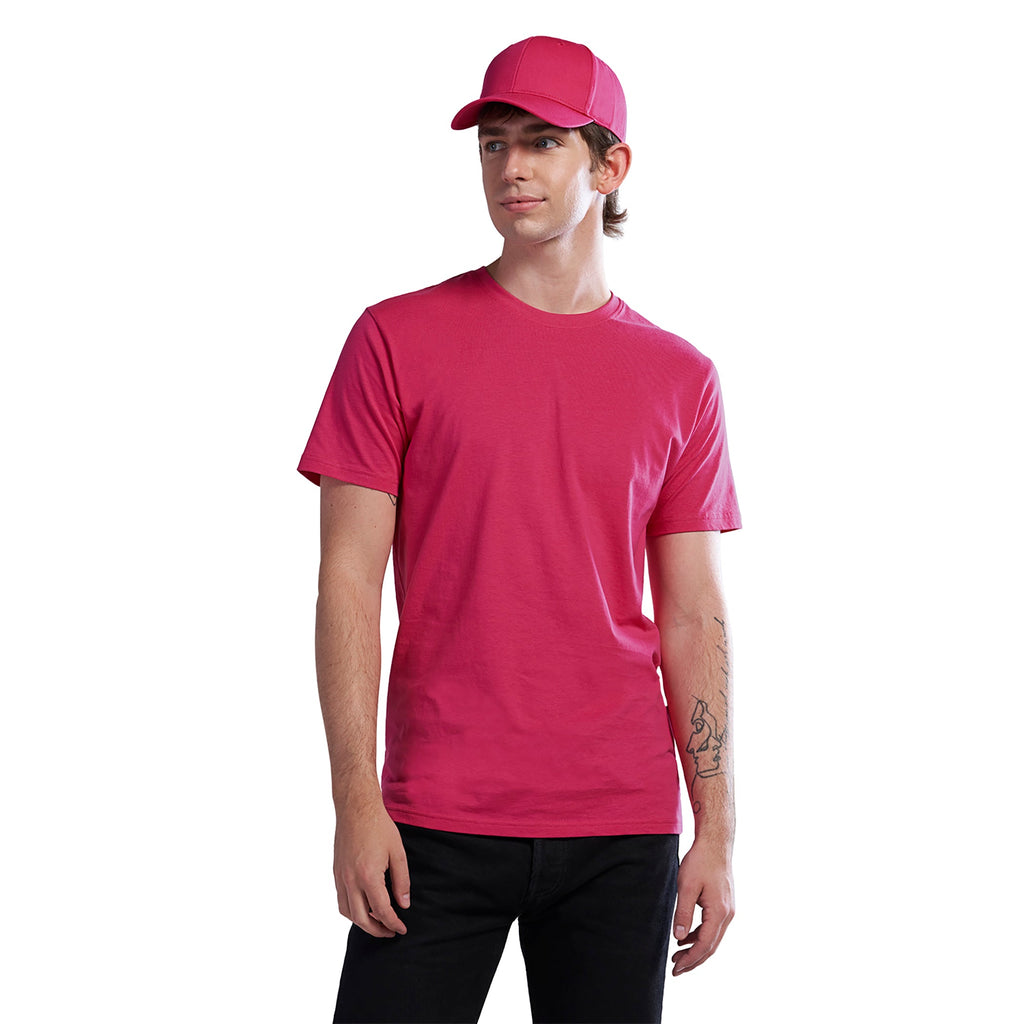 Canada Sportswear S05610, - Parkour - Adult Ring Spun Combed Cotton Crewneck T-shirt, Heliconia