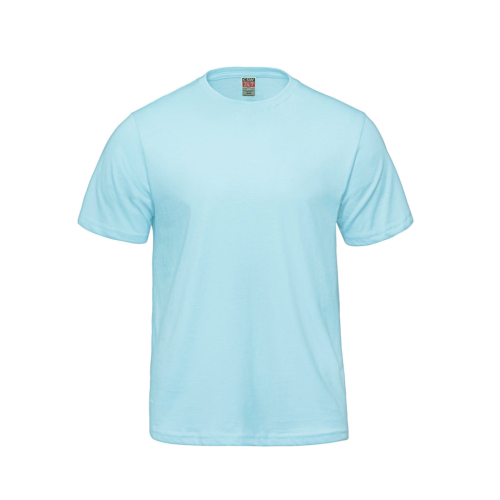 S05610 Parkour crewneck front — Light Blue