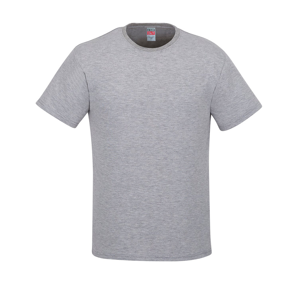 Canada Sportswear S5610Y, - Parkour - Youth Ring Spun Combed Cotton Crewneck T-shirt, Athletic Grey