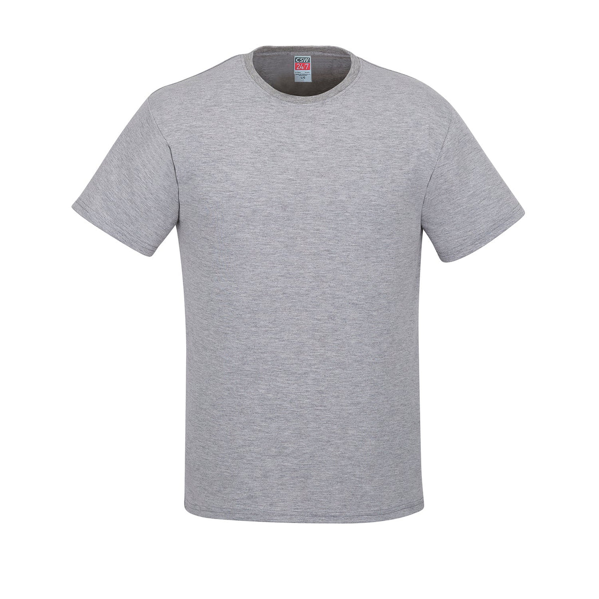 Canada Sportswear S5610Y, - Parkour - Youth Ring Spun Combed Cotton Crewneck T-shirt, Athletic Grey