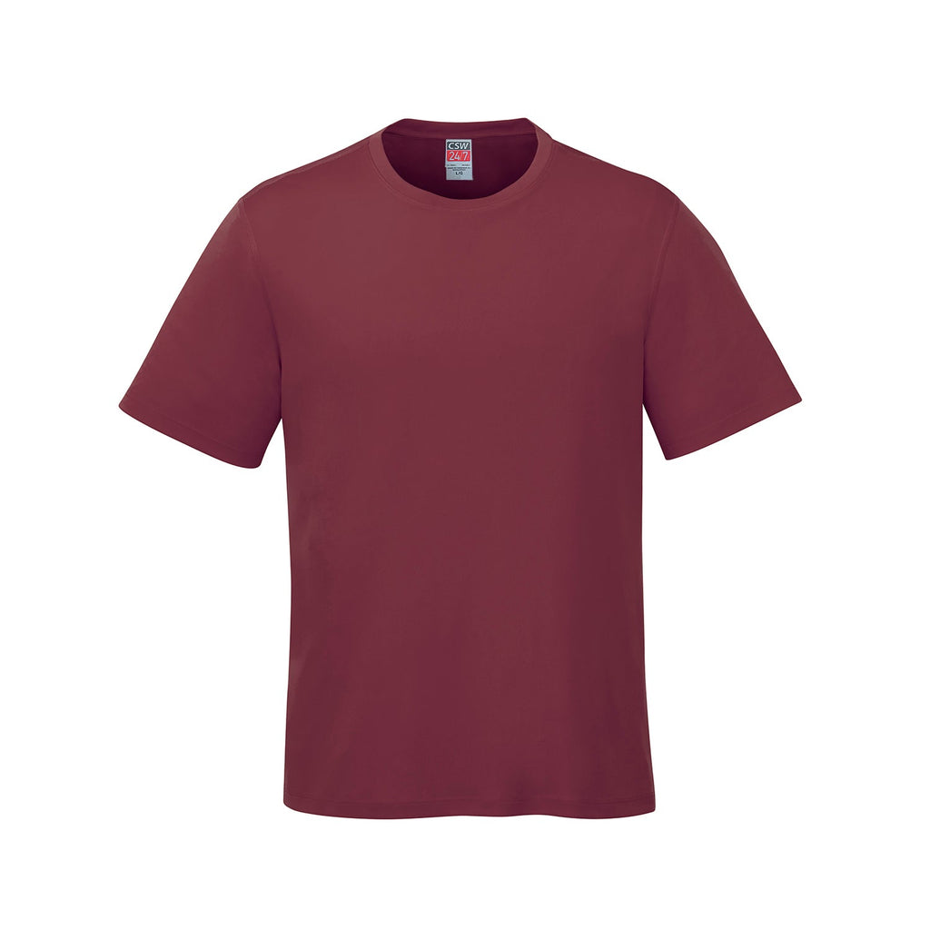 Canada Sportswear S5610Y, - Parkour - Youth Ring Spun Combed Cotton Crewneck T-shirt, Maroon