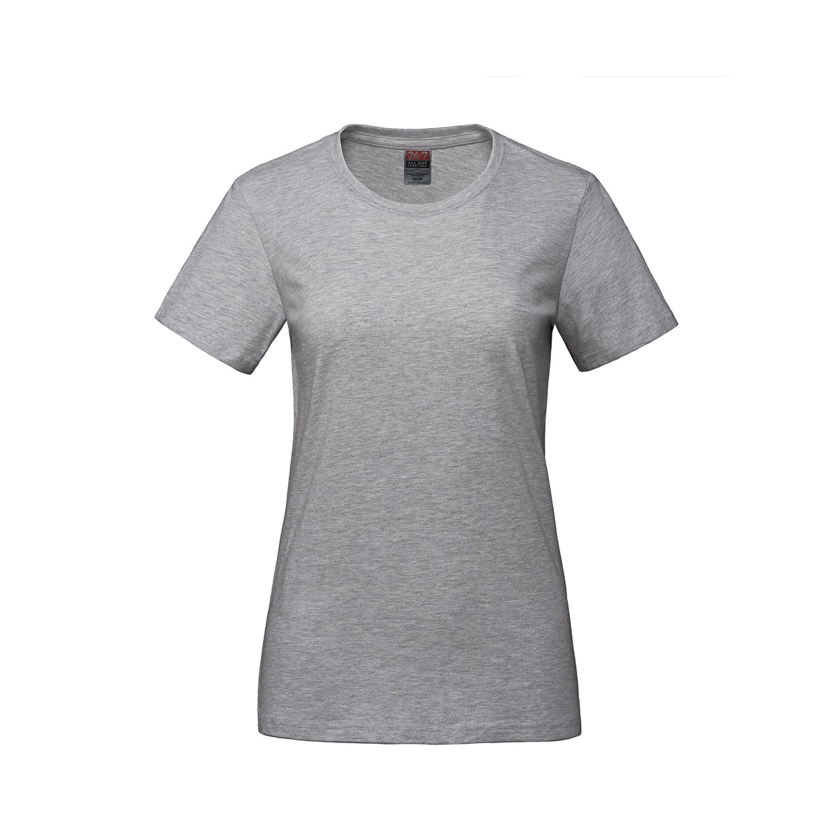Canada Sportswear S05611, - Parkour - Ladies Ring Spun Combed Cotton Crewneck T-shirt, Athletic Grey
