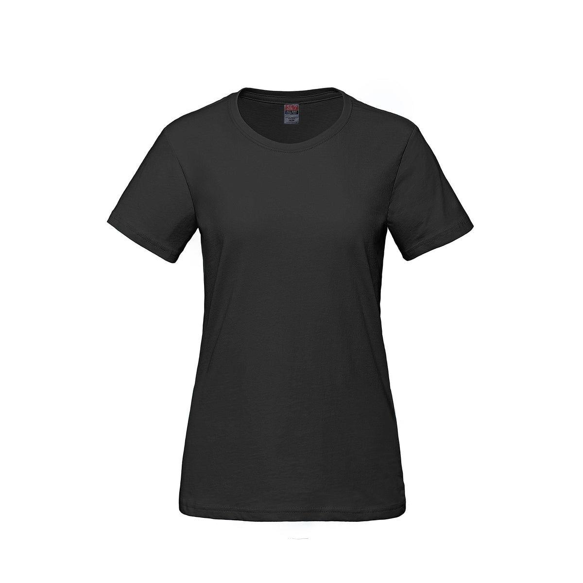 Canada Sportswear S05611, - Parkour - Ladies Ring Spun Combed Cotton Crewneck T-shirt, Black