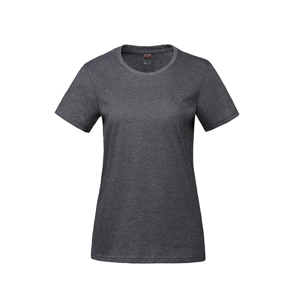 Canada Sportswear S05611, - Parkour - Ladies Ring Spun Combed Cotton Crewneck T-shirt, Charcoal