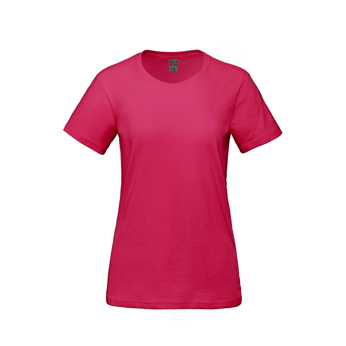 Canada Sportswear S05611, - Parkour - Ladies Ring Spun Combed Cotton Crewneck T-shirt, Heliconia