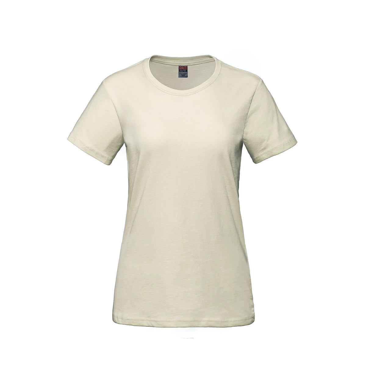 Canada Sportswear S05611, - Parkour - Ladies Ring Spun Combed Cotton Crewneck T-shirt, Ivory