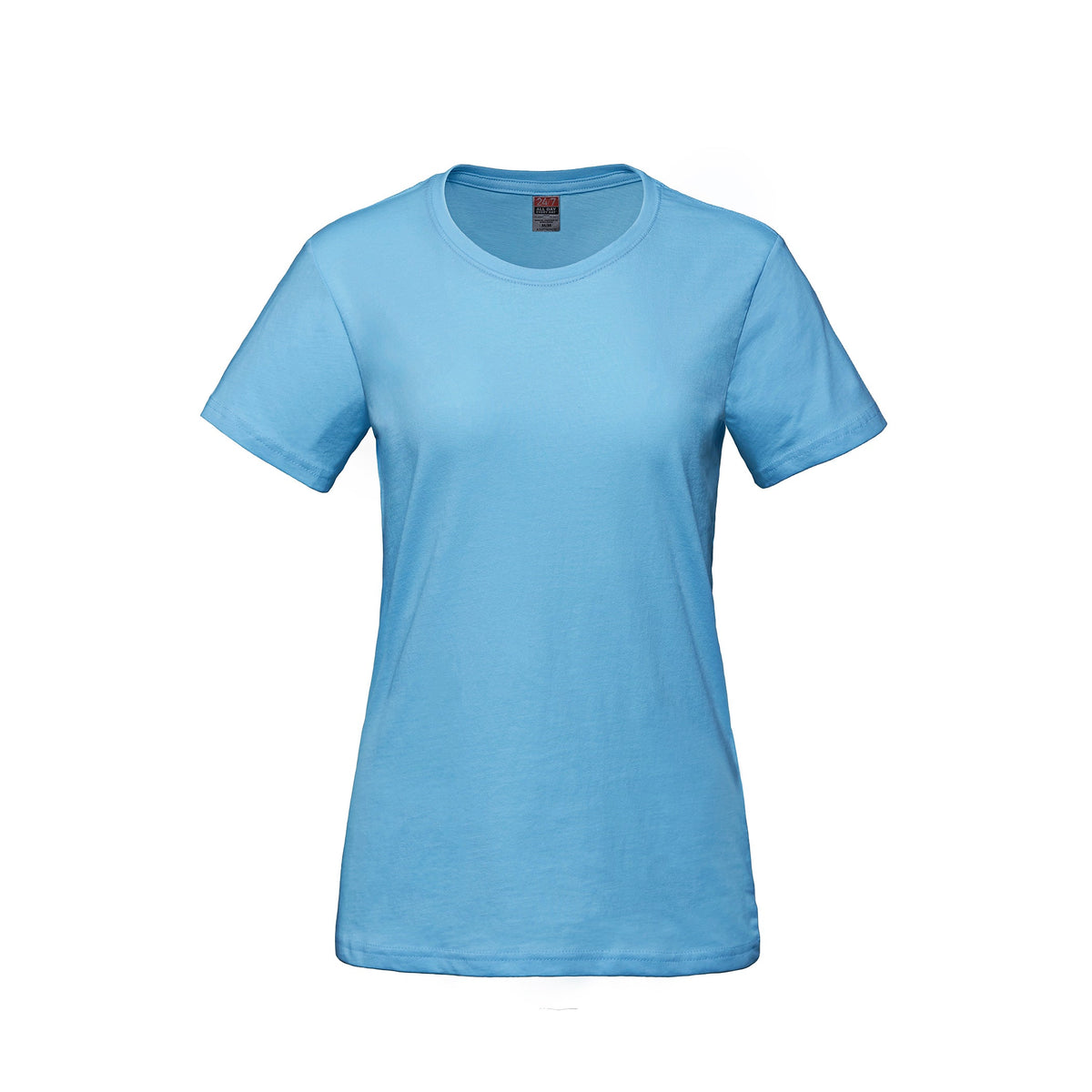 Canada Sportswear S05611, - Parkour - Ladies Ring Spun Combed Cotton Crewneck T-shirt, Light Blue