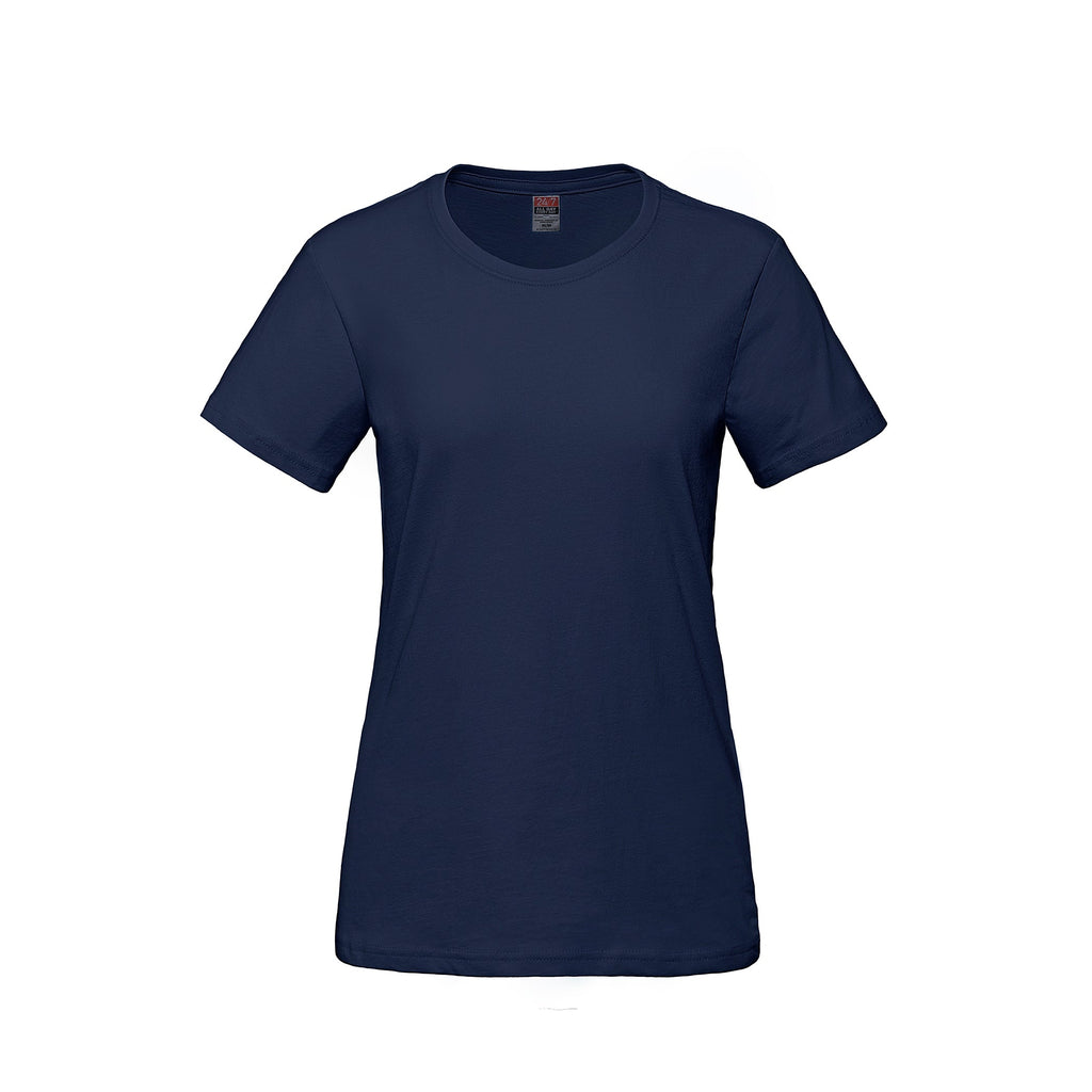 Canada Sportswear S05611, - Parkour - Ladies Ring Spun Combed Cotton Crewneck T-shirt, Navy