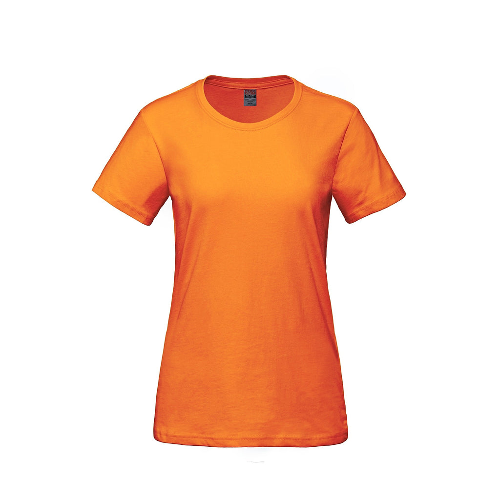Canada Sportswear S05611, - Parkour - Ladies Ring Spun Combed Cotton Crewneck T-shirt, Orange