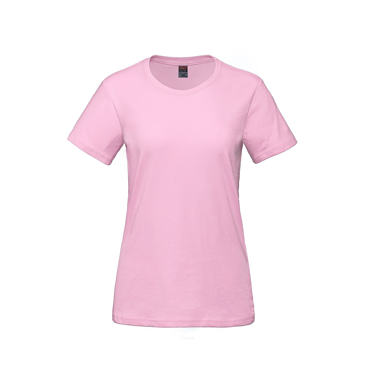 Canada Sportswear S05611, - Parkour - Ladies Ring Spun Combed Cotton Crewneck T-shirt, Pink