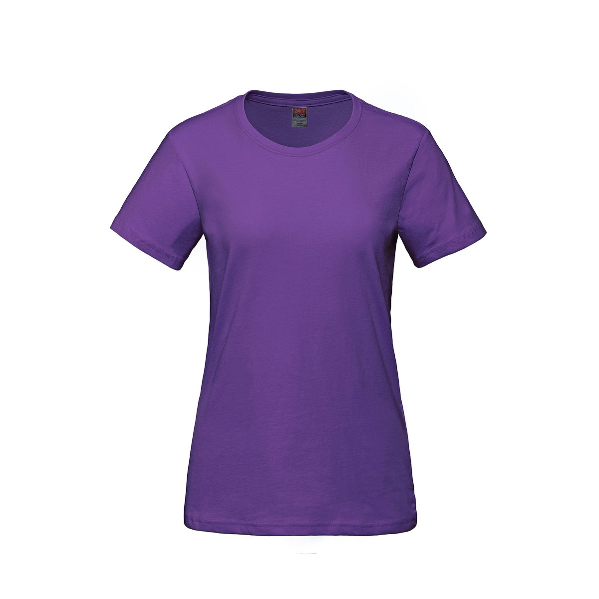 Canada Sportswear S05611, - Parkour - Ladies Ring Spun Combed Cotton Crewneck T-shirt, Purple