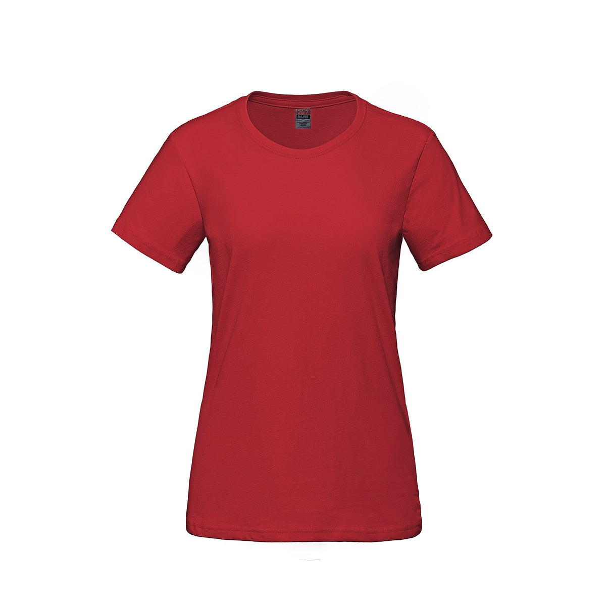 Canada Sportswear S05611, - Parkour - Ladies Ring Spun Combed Cotton Crewneck T-shirt, Red